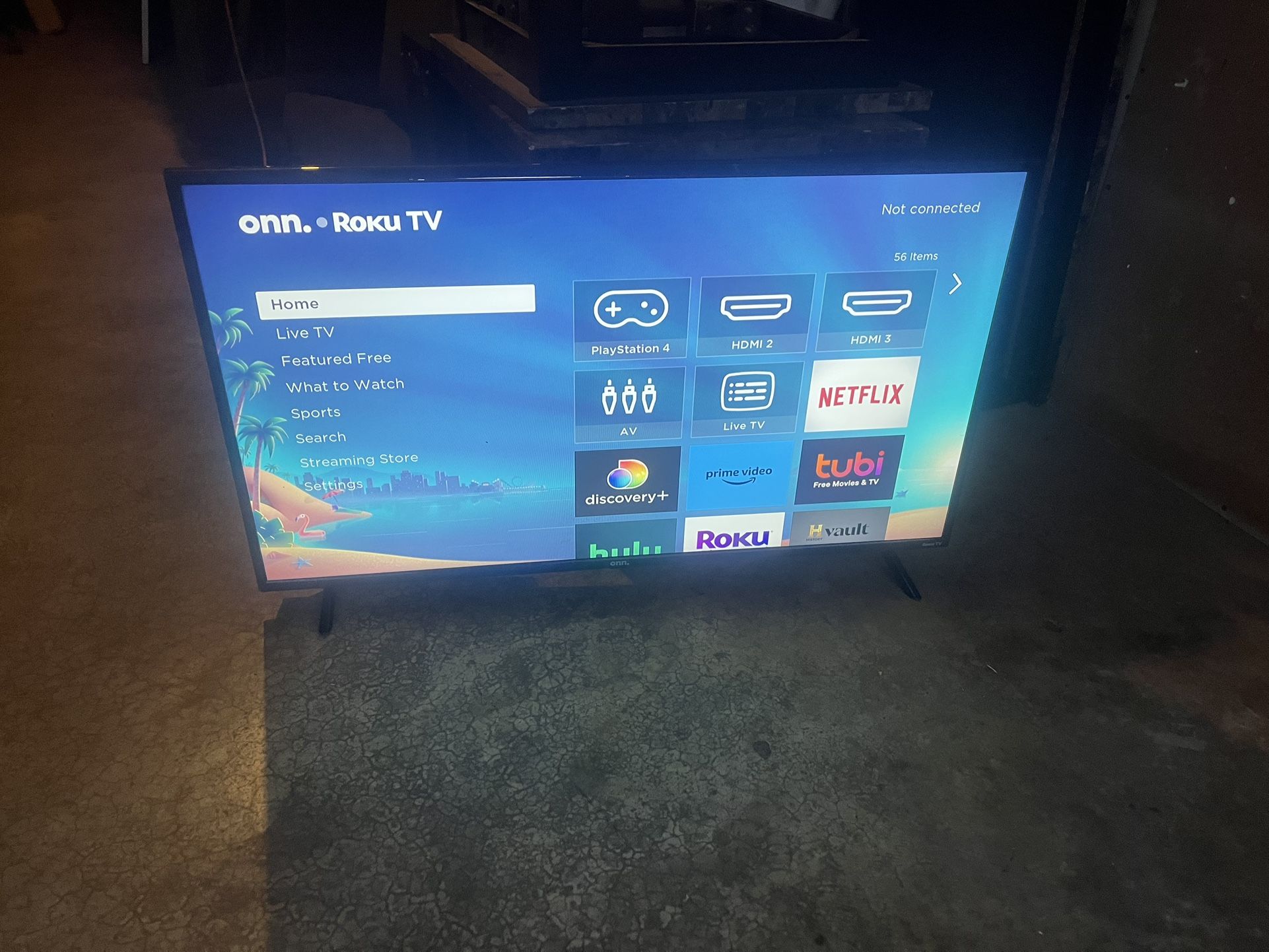 Roku 32” smart tv
