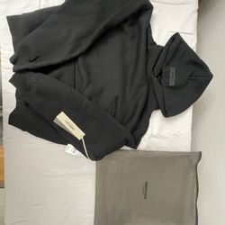 Brand New Extra Small Black Essentials Hoodie! 
