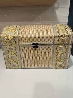 Decorative Wooden Storage Chest