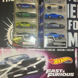 Fast And The Furious Hot Wheels Set Pack