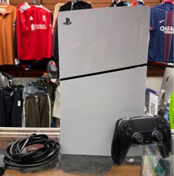 Sony PS5 Slim Disc 1TB Console w/ Controller HDMI & Power Cable(READ DESC)