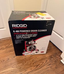 Ridgid K-400 POWERED DRAIN CLEANER