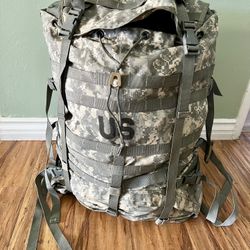 1 US Military Surplus Rucksack USGI Large Field Pack MOLLE II ACU Modular GC  