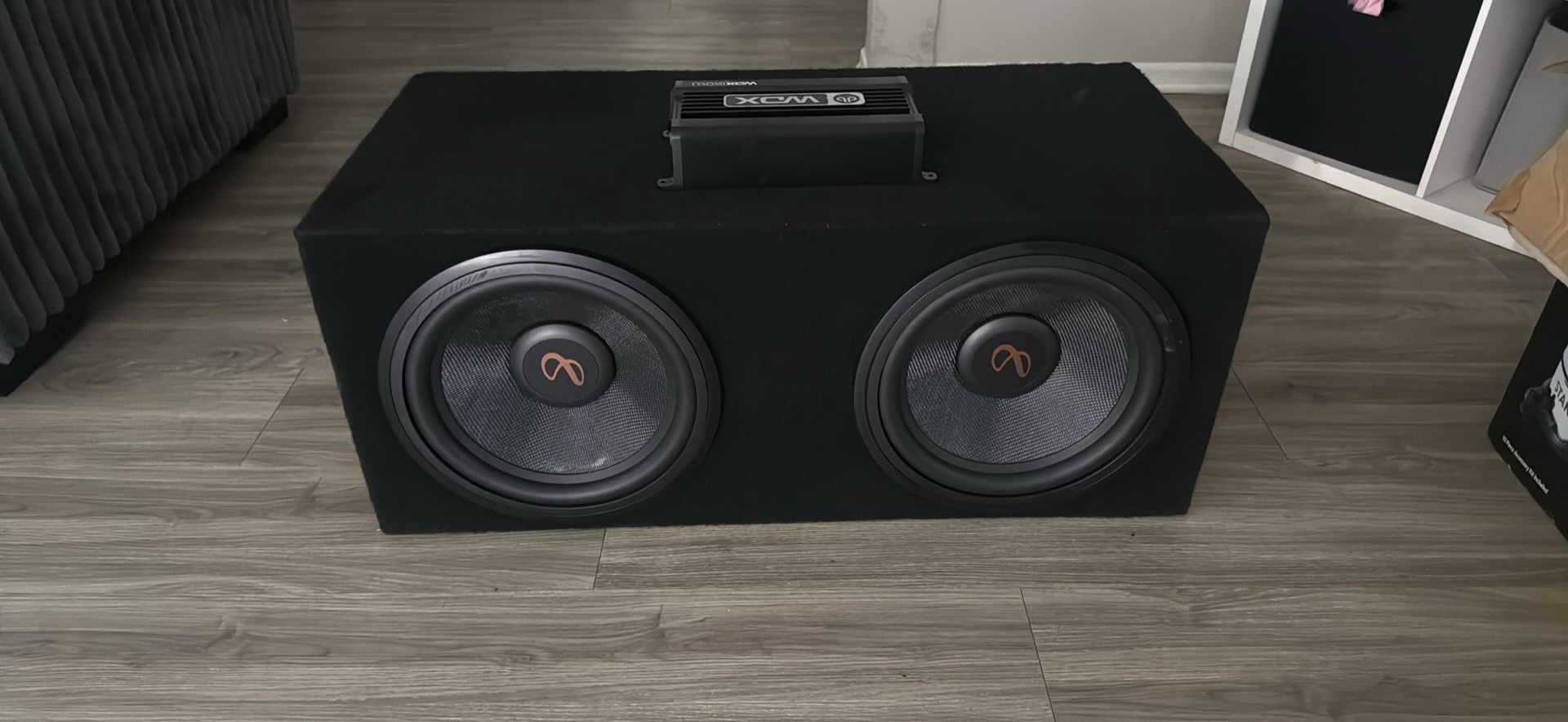 Infinite Kappa 2 12”s Subwoofer With Wdx Amplifier 1500