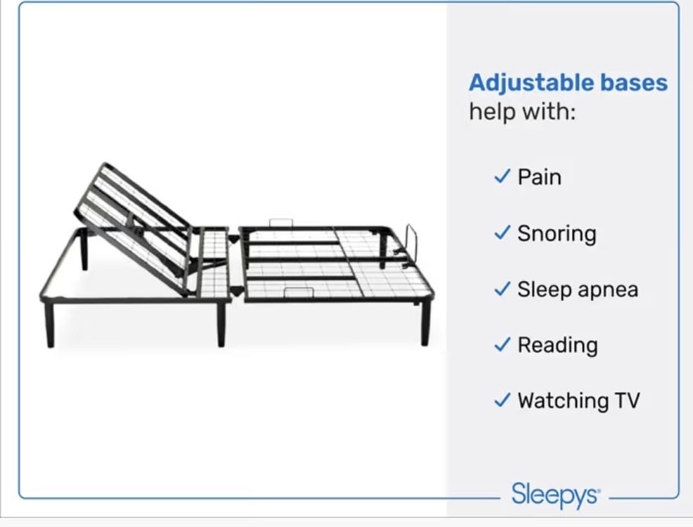Sleepy Adjustable Bed Frame — Queen