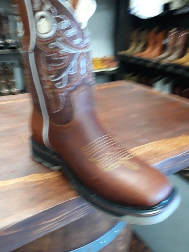 Botas de Piel De México Cómodas Para Trabajar