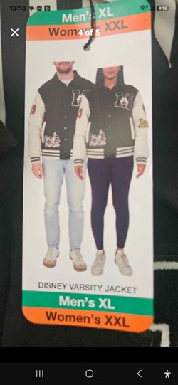 Mickey and Friends Letterman jacket