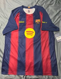 FC Barcelona Soccer Jersey 25-26 1st Kit Blue/Red Size S,M,L (BRAND NEW WITH TAGS)🔥 ⚽️