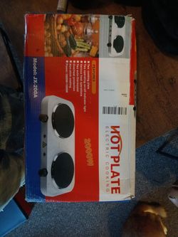 Hot plate electric cooking 2,000 w