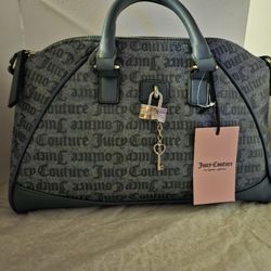 NEW Juicy Couture Handbag With Adjustable Guitar Crossbody Strap