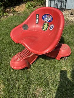 Heavy Duty Garage Chair With Wheels