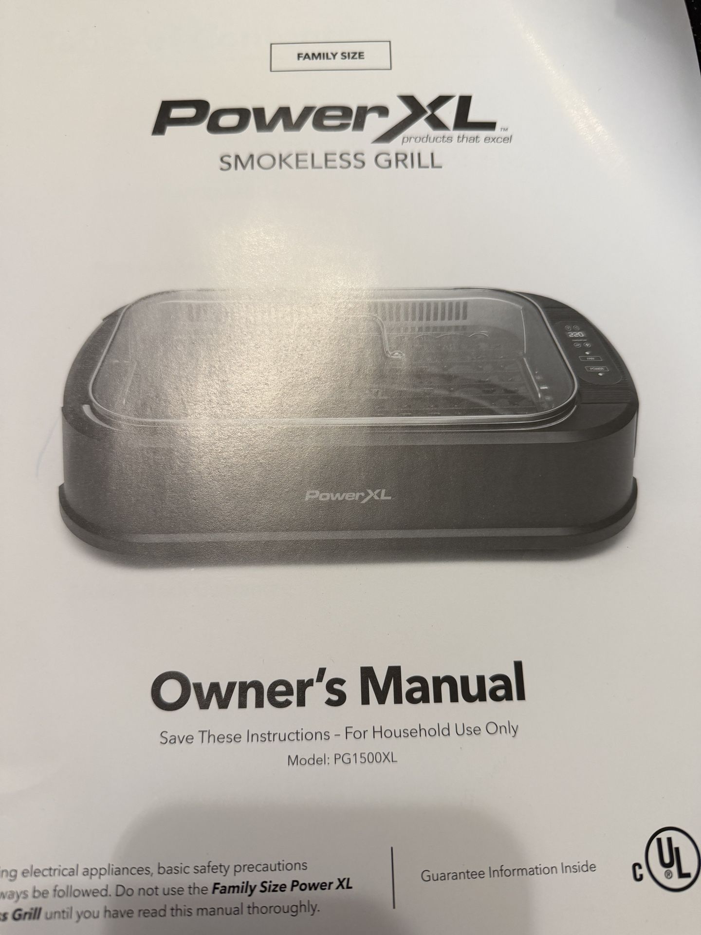 PowerXL Smokeless Grill XL – Family Size Indoor Electric Grill (Never Used) $95 OBO