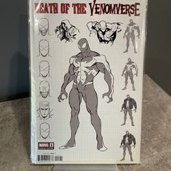 Death of the Venomverse #1 (Marvel Comics, 2023) Coello Variant Cover