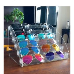 Acrylic Sunglasses / Nail Polish Organizer 