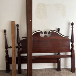Mahogany Bed