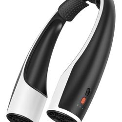 Rohent Portable Hands-Free Neck Fan - 4000mAh Battery, USB-C Rechargeable, Ultra-Quiet, 4 Adjustable Speeds – Perfect for Office, Outdoor, and Travel 