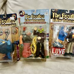 Vintage Beatles Action Figures