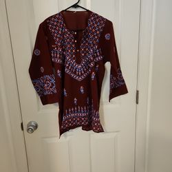 New Woman's Embroidered Top