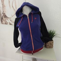 Nike Women's Fitness Zip Up Hooded Jacket Size Small