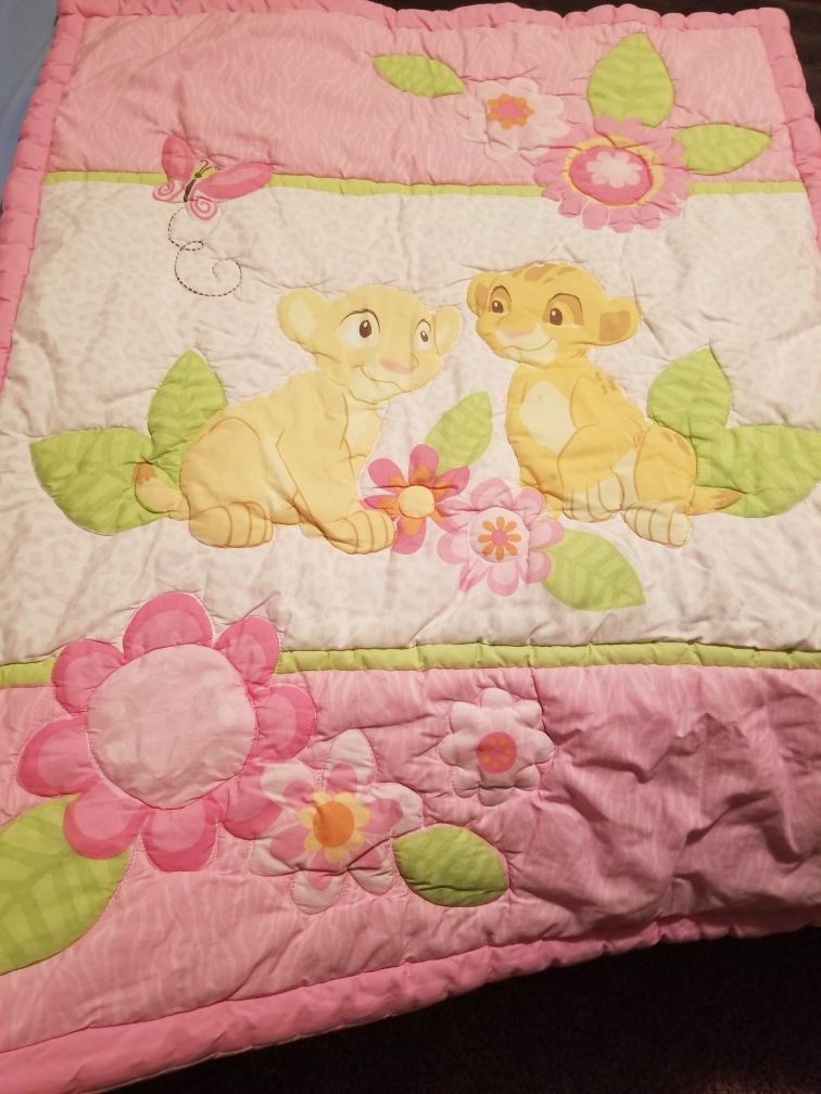 Lion king nala baby crib set
