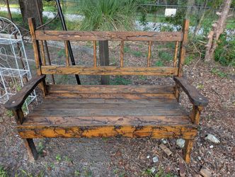 Handmade Wooden Bench