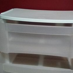 STERILITE 2 DRAWERS WHITE