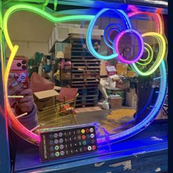 Hello Kitty led mirror with Bluetooth