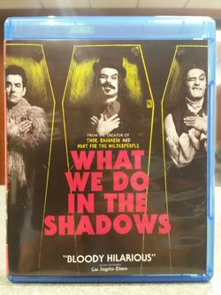 What We Do in The Shadows Blu-ray Horror Comedy Vampires Movie BD-R MOD Manufactured On Demand Halloween