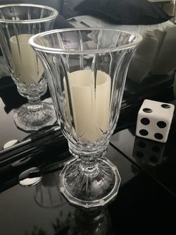 Glass Candle Holders 2