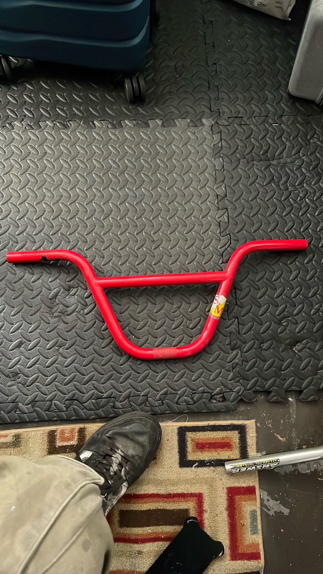 S & M BMX Bike Handlebars 