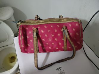 Dooney & Bourke "IT" Monogram Barrel Bag