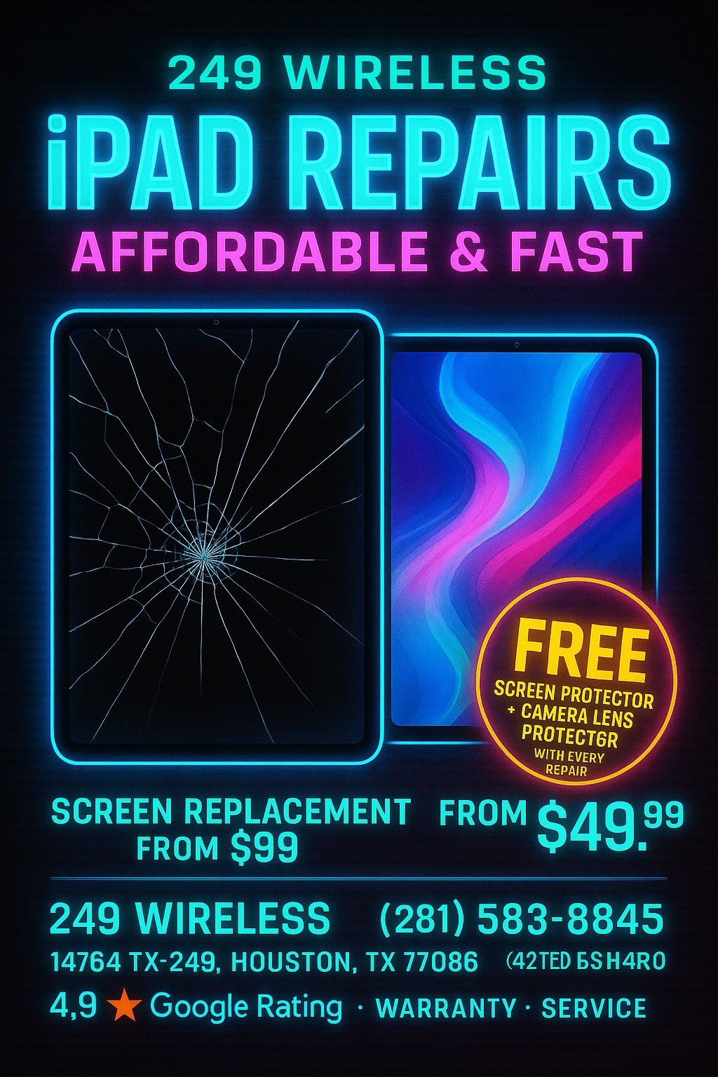 Ipad Repairs On Special 💥