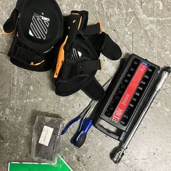 Prybar, Long Socket Wrench With Socket Set And Drill Bit Set, Etc.