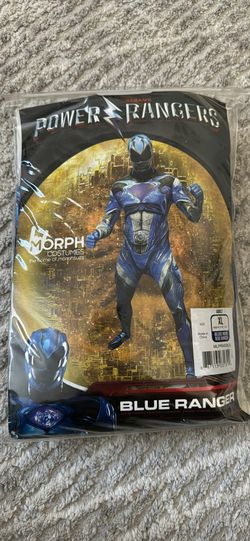 Morph Costume Blue Power Ranger Xl New!
