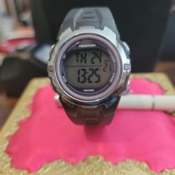 Marathon Timex  Digital Woman Watch 50m Silver Black F8