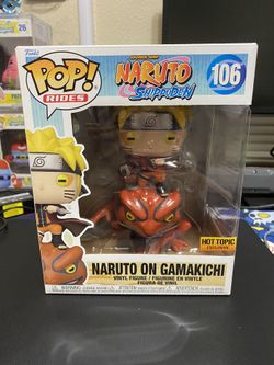 Naruto On Gamakichi Funko Pop 