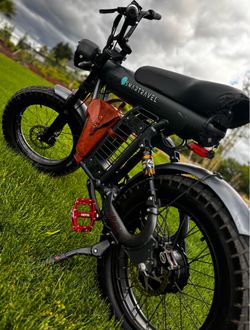 Electric Bike Fat Tire, Full Suspension
