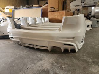 Varis Style V1 Rear Bumper For Lancer Evo X