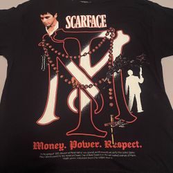 Scarface Shirt Size 2XL Men 
