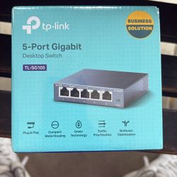 TP-Link 5-Port Gigabit Switch – Brand New Sealed