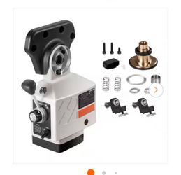 NEW IN BOX Shop SKYSHALO X-Axis Power Feed for Milling Machine, 0 in. Swing Distance, 0-200RPM Adjustable 9 Speed Drill Press with 1-5/8 in.