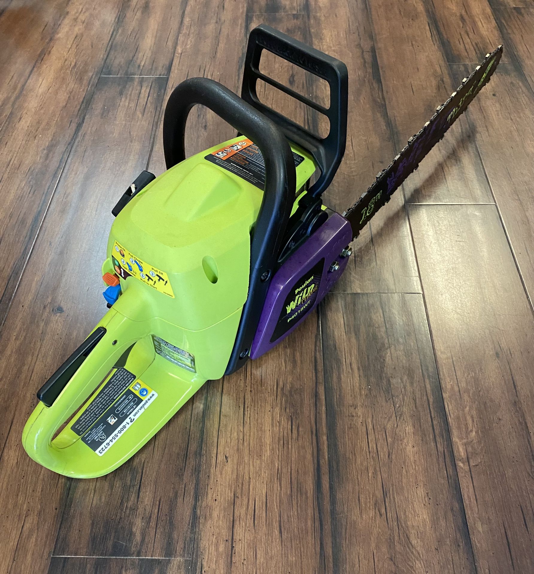 POULAN WILD THING CHAINSAW P4018WT