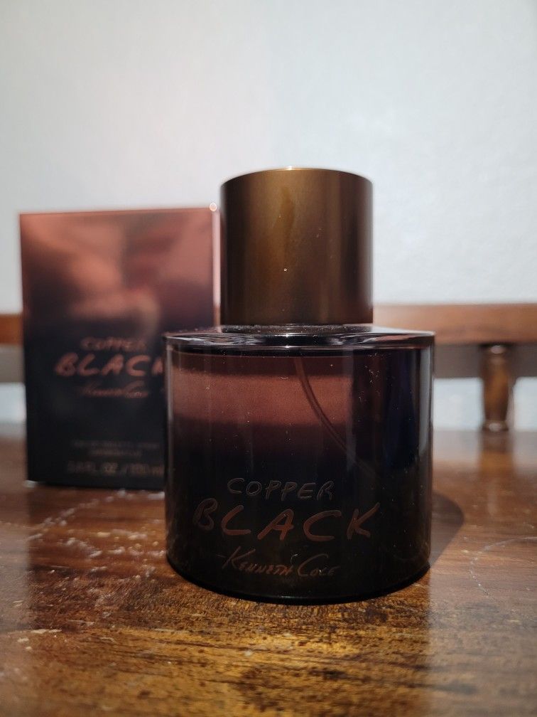 Copper Black By Kenneth Cole | Men's Cologne | 3.4oz Bottle 99% Full And Comes With Box