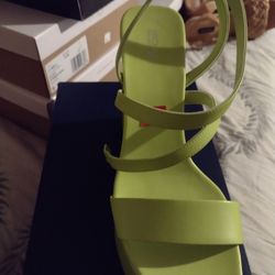 Zapatos Michael kors Color Limón Talla7,8,9