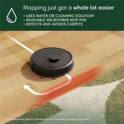 Roomba 105 Combo Robot Vacuum and Mop Robot Vacuum - Black