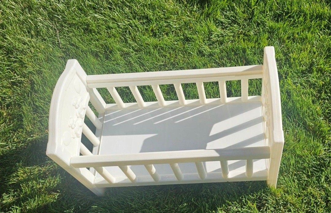 Baby Doll Plastic Bed - $5.00