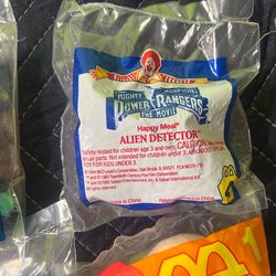 Vintage McDonald’s Happy Meal Toys Lot – Sealed Beanie Babies, Muppet Babies, Power Rangers + More