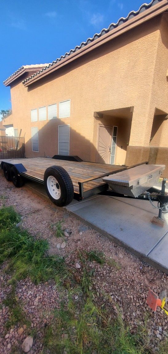 Drive OVER FENDERS Trailer With WINCH for Sale in Las Vegas, NV OfferUp