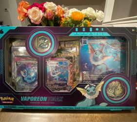 Pokemon Vaporeon VMAX Premium Collection