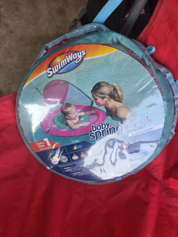 Baby Spingfloat. Swim Canopy